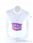 Crazy Mandala Femmes T-shirt, , Blanc, , Femmes, 0247-10226, 5637854853, , N3-03.jpg