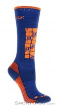 Ortovox Ski Compression Mens Ski Socks, Ortovox, Blue, , Male, 0016-11208, 5637855771, 4250875287549, N1-01.jpg