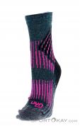 UYN Shockwave Womens running socks, , Turquoise, , Female, 0308-10074, 5637856151, , N1-06.jpg