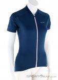 Löffler Pure Full Zip SS Mujer Camiseta para ciclista, Löffler, Azul, , Mujer, 0008-10858, 5637856846, 9006063753120, N1-01.jpg