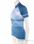 Löffler Grunge Half Zip SS Mujer Camiseta para ciclista, , Azul, , Mujer, 0008-10859, 5637856860, , N1-06.jpg