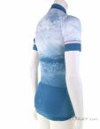 Löffler Grunge Half Zip SS Mujer Camiseta para ciclista, , Azul, , Mujer, 0008-10859, 5637856860, , N1-16.jpg