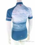 Löffler Grunge Half Zip SS Mujer Camiseta para ciclista, , Azul, , Mujer, 0008-10859, 5637856860, , N2-12.jpg