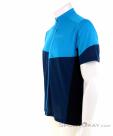 Löffler FZ Block SS Mens Biking Shirt, Löffler, Blue, , Male, 0008-10872, 5637857184, 9006063755278, N1-06.jpg
