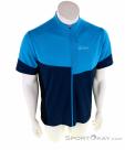 Löffler FZ Block SS Mens Biking Shirt, Löffler, Blue, , Male, 0008-10872, 5637857184, 9006063755278, N2-02.jpg