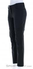 Millet Trekker Zip-Off II Womens Outdoor Pants, Millet, Noir, , Femmes, 0316-10143, 5637858576, 3515729529727, N1-06.jpg