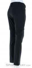 Millet Trekker Zip-Off II Womens Outdoor Pants, Millet, Noir, , Femmes, 0316-10143, 5637858576, 3515729529727, N1-16.jpg