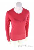 Salewa Solidlogo Dryton LS Womens Functional Shirt, , Pink, , Female, 0032-10899, 5637859663, , N2-02.jpg