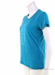 Salewa Deer Dry'ton Women T-Shirt, , Turquoise, , Female, 0032-10864, 5637859881, , N1-06.jpg