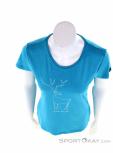 Salewa Deer Dry'ton Femmes T-shirt, , Turquoise, , Femmes, 0032-10864, 5637859881, , N3-03.jpg