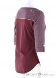 Chillaz Balanced LS Womens Shirt, Chillaz, Rouge foncé, , Femmes, 0004-10506, 5637861018, 9120106029338, N1-16.jpg