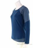 Chillaz San Siro LS Womens Shirt, Chillaz, Bleu, , Femmes, 0004-10507, 5637861024, 9120102088070, N1-06.jpg