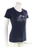 Salewa Geometric S/S Tee Mujer T-Shirt, Salewa, Azul oscuro, , Mujer, 0032-10829, 5637861095, 0, N1-01.jpg