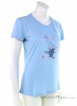 Salewa Eagle Figure Dry Womens T-Shirt, Salewa, Azul, , Mujer, 0032-10910, 5637861101, 4053866133067, N1-01.jpg