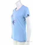 Salewa Eagle Figure Dry Womens T-Shirt, , Blue, , Female, 0032-10910, 5637861101, , N1-06.jpg