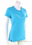 Salewa Solid Dri-Release Womens T-Shirt, Salewa, Azul, , Mujer, 0032-10911, 5637861112, 4053866242660, N1-01.jpg