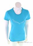 Salewa Solid Dri-Release Womens T-Shirt, Salewa, Blue, , Female, 0032-10911, 5637861112, 4053866242660, N2-02.jpg