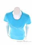 Salewa Solid Dri-Release Womens T-Shirt, Salewa, Blue, , Female, 0032-10911, 5637861112, 4053866242660, N3-03.jpg
