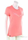 Salewa Solid Dri-Release Womens T-Shirt, Salewa, Pink, , Female, 0032-10911, 5637861116, 4053866104579, N1-01.jpg