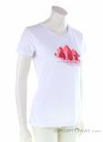 Salewa Lines Graphic Dry Femmes T-shirt, , Blanc, , Femmes, 0032-10925, 5637861348, , N1-01.jpg