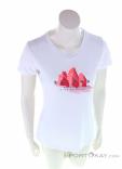 Salewa Lines Graphic Dry Femmes T-shirt, , Blanc, , Femmes, 0032-10925, 5637861348, , N2-02.jpg