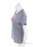 Salewa Lines Graphic Dry Women T-Shirt, , Gray, , Female, 0032-10925, 5637861355, , N2-07.jpg