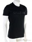 Salewa Sporty Graphic Dryton Herren T-Shirt, , Schwarz, , Herren, 0032-10934, 5637861555, , N1-01.jpg