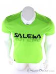 Salewa Sporty Graphic Dryton Mens T-Shirt, Salewa, Green, , Male, 0032-10934, 5637861559, 4053866240956, N3-03.jpg