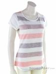 Chillaz Ötztal Stripes SS Womens T-Shirt, Chillaz, Rouge, , Femmes, 0004-10512, 5637861673, 9120106028997, N1-01.jpg