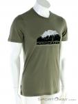 Icebreaker Tech Lite SS Crewe Mountain Mens T-Shirt, , Olive-Dark Green, , Male, 0011-10365, 5637861897, , N1-01.jpg