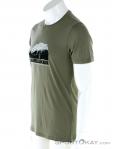 Icebreaker Tech Lite SS Crewe Mountain Mens T-Shirt, , Olive-Dark Green, , Male, 0011-10365, 5637861897, , N1-06.jpg