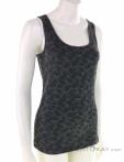 Chillaz Telendos Feather Ornament Womens Tank Top, , Anthracite, , Female, 0004-10519, 5637862519, , N1-01.jpg