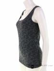 Chillaz Telendos Feather Ornament Womens Tank Top, , Anthracite, , Female, 0004-10519, 5637862519, , N1-06.jpg