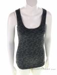 Chillaz Telendos Feather Ornament Womens Tank Top, , Anthracite, , Female, 0004-10519, 5637862519, , N2-02.jpg