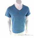 Chillaz V-Neck SS Mens T-Shirt, Chillaz, Light-Blue, , Male, 0004-10547, 5637862939, 9120112172936, N2-02.jpg