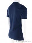 Salewa Alpine Hemp Print Mens T-Shirt, Salewa, Dark-Blue, , Male, 0032-10939, 5637863350, 4053866261449, N1-16.jpg