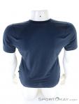 Salewa Alpine Hemp Print Hommes T-shirt, Salewa, Bleu foncé, , Hommes, 0032-10939, 5637863350, 4053866261449, N3-13.jpg