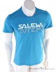 Salewa Reflection Dry Mens T-Shirt, Salewa, Turquoise, , Hommes, 0032-10943, 5637863393, 4053866139441, N2-02.jpg