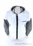 adidas Terrex Agr Pro Rain Women Running Jacket, , White, , Female, 0359-10046, 5637863470, , N3-03.jpg