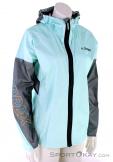 adidas Terrex Agr Pro Rain Women Running Jacket, , Turquoise, , Female, 0359-10046, 5637863476, , N1-01.jpg