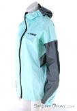 adidas Terrex Agr Pro Rain Women Running Jacket, , Turquoise, , Female, 0359-10046, 5637863476, , N1-06.jpg