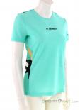 adidas Terrex Parley Agravic TR Pro Women T-Shirt, adidas Terrex, Turquoise, , Female, 0359-10047, 5637863525, 4064044556851, N1-01.jpg