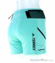 adidas Terrex AGR Pro Short Women Running Shorts, , Turquoise, , Female, 0359-10048, 5637863587, , N1-16.jpg