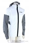 adidas Terrex AGR Rain Mens Running Jacket, , White, , Male, 0359-10054, 5637864142, , N1-01.jpg