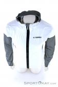 adidas Terrex AGR Rain Mens Running Jacket, , White, , Male, 0359-10054, 5637864142, , N3-03.jpg