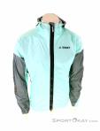 adidas Terrex AGR Rain Mens Running Jacket, , Turquoise, , Male, 0359-10054, 5637864147, , N2-02.jpg