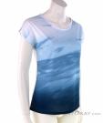 Löffler Loose Print Aero Women T-Shirt, , Blue, , Female, 0008-10867, 5637864757, , N1-01.jpg