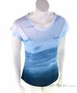 Löffler Loose Print Aero Women T-Shirt, , Blue, , Female, 0008-10867, 5637864757, , N2-02.jpg