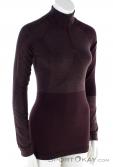 Ortovox Competition Long Sleeve Zip Womens Functional Shirt, Ortovox, Rojo, , Mujer, 0016-11214, 5637865360, 4251422528382, N1-01.jpg