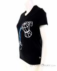 Edelrid Rope Womens T-Shirt, Edelrid, Black, , Female, 0084-10287, 5637865380, 4028545126234, N1-06.jpg